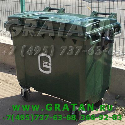 Купить Евроконтейнер для мусора 770л GRATAN недорого